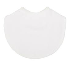 3 Marthas Seersucker Stripe Pique Medium Bib