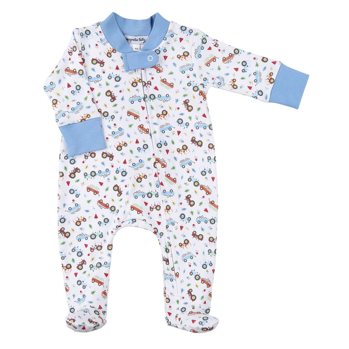 Magnolia Baby Zipped Footie